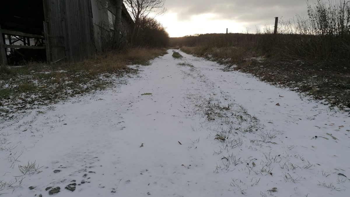 Puha párnát tesz a padra... - Az első megmaradt hó a bakonyi tájon (képgalériával)