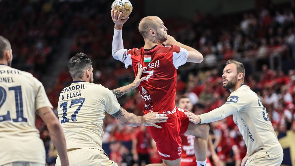A hét csapatában a Telekom Veszprém jobbátlövője