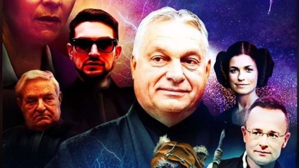 A sötét oldal jól ismert figurái is feltűnnek Orbán Viktor Star Wars-os videójában