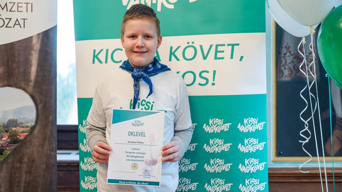 Pápai diák lett a vármegyei KicsiNagykövet