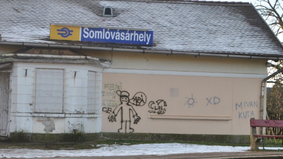 Rendőrkézen a vasúti falfirkáló