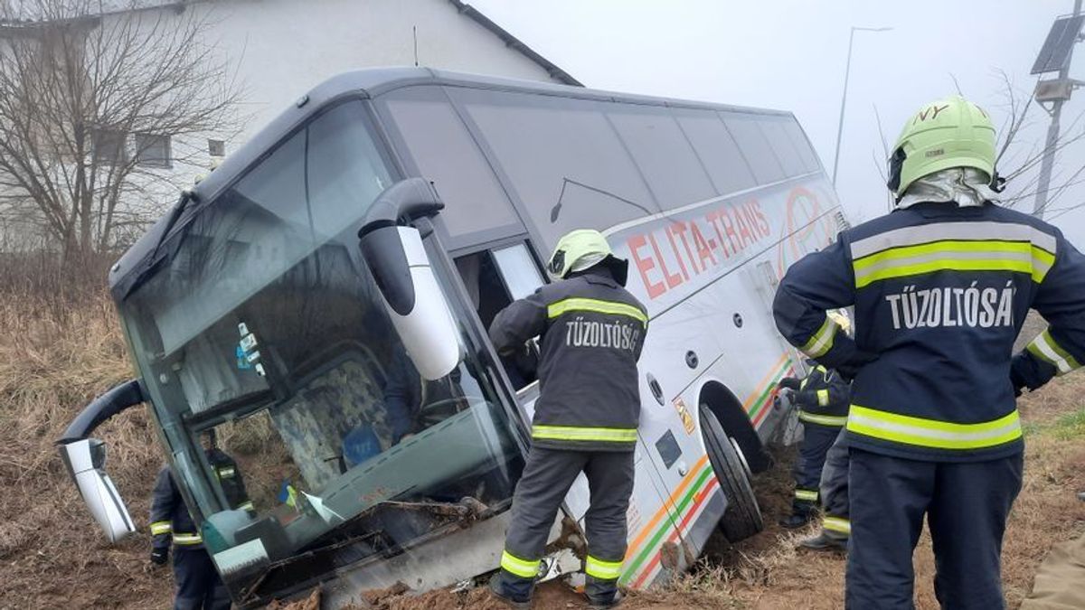 Rosszul kezdődött a szilveszter egy ukrán busz utasainak