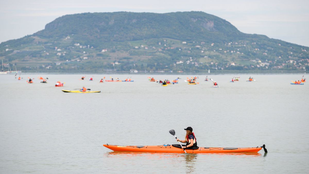 Téli maximumon a Balaton vízszintje