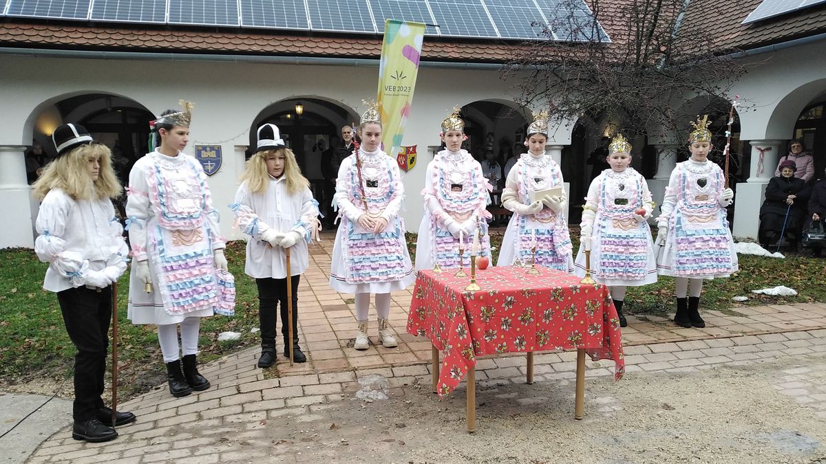 Christkindl fest a városlődi Iglauer parkban