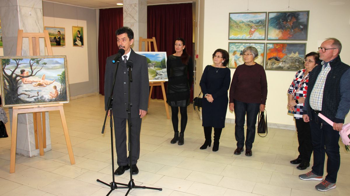 Sokrétű, széles témaválasztású tárlat Tapolcán