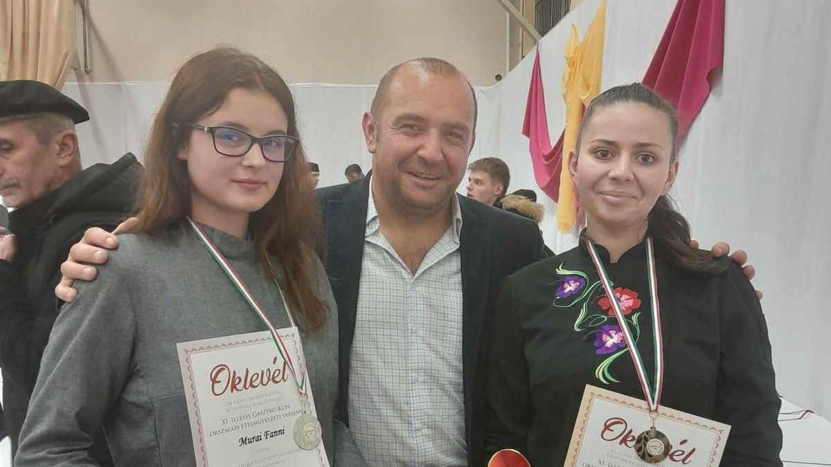 Trikolor püré, grillezett puliszkakorong, raguval töltött ravioli csirkemelltalapzaton – három díj zircieknek