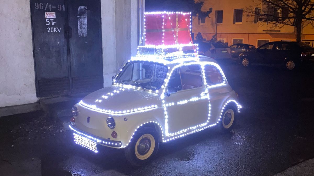 Sarki fény a Cholnoky-lakótelepen