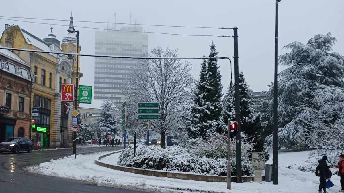 Téli gúnyát húzott Veszprém és a vármegye (képgaléria)