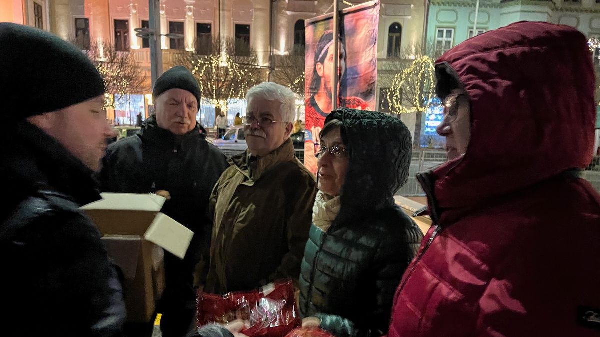 Szaloncukorral ünnepeltek Tapolcán
