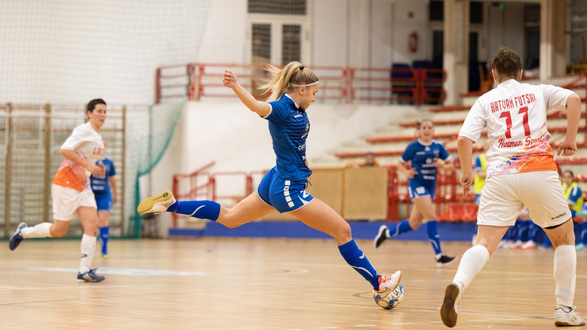 Nem bírtak Orosz Eszterrel, kikaptak a futsalosok (képgaléria)