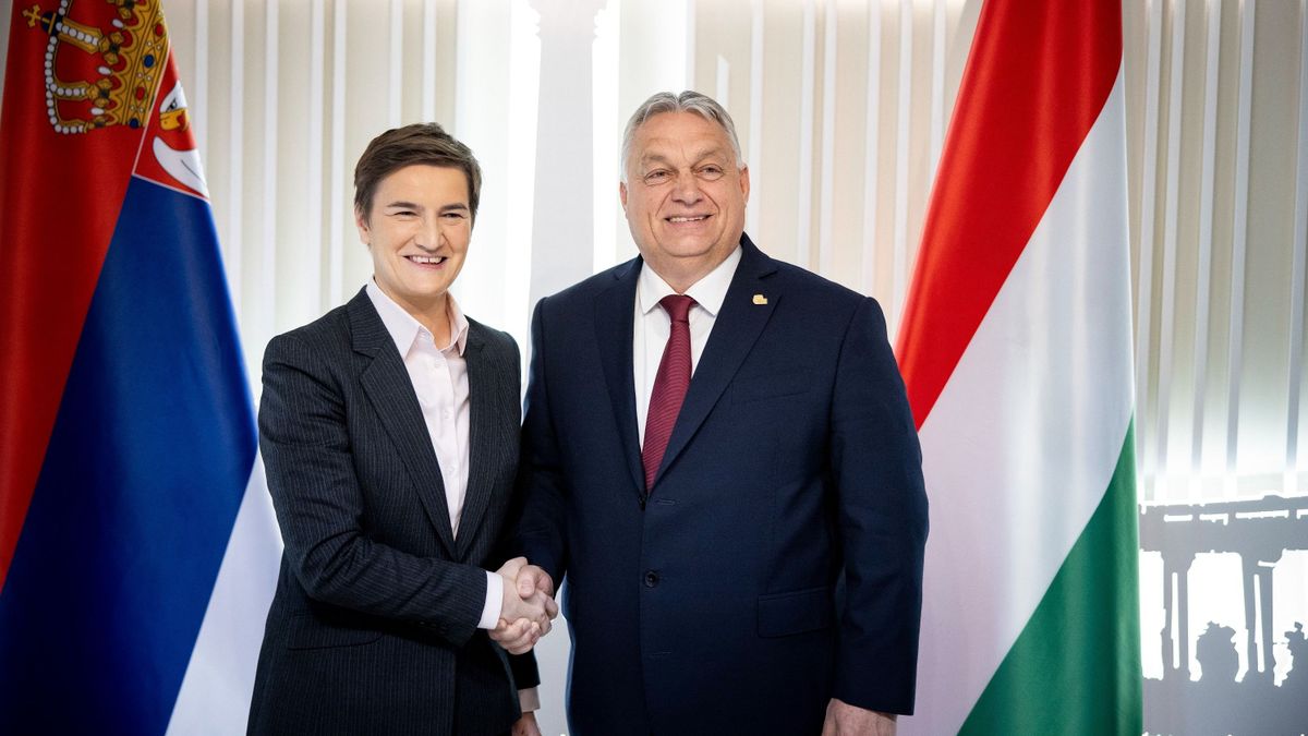 Orbán Viktor a szerb miniszterelnökkel tárgyalt