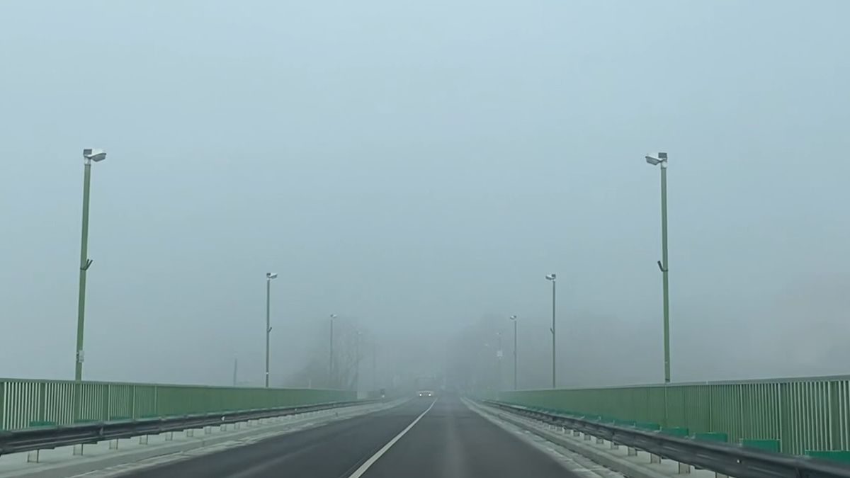 Ködbe burkolózik a veszprémi viadukt (videó)