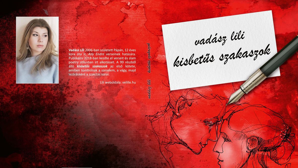 Megjelent a pápai diák, Vadász Lili könyve - A fiatal tehetség írói kurzusokra is készül