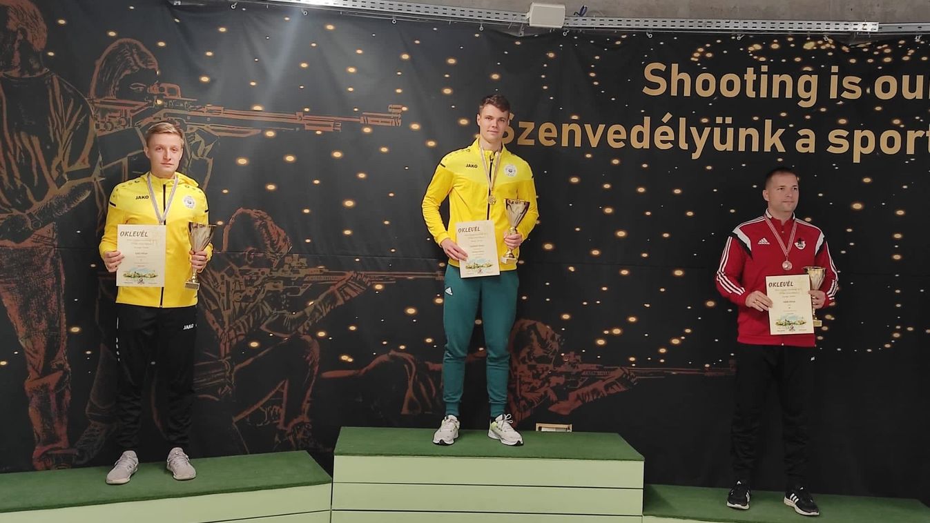 A lövészetnek sem fordít hátat Gazdig Olivér