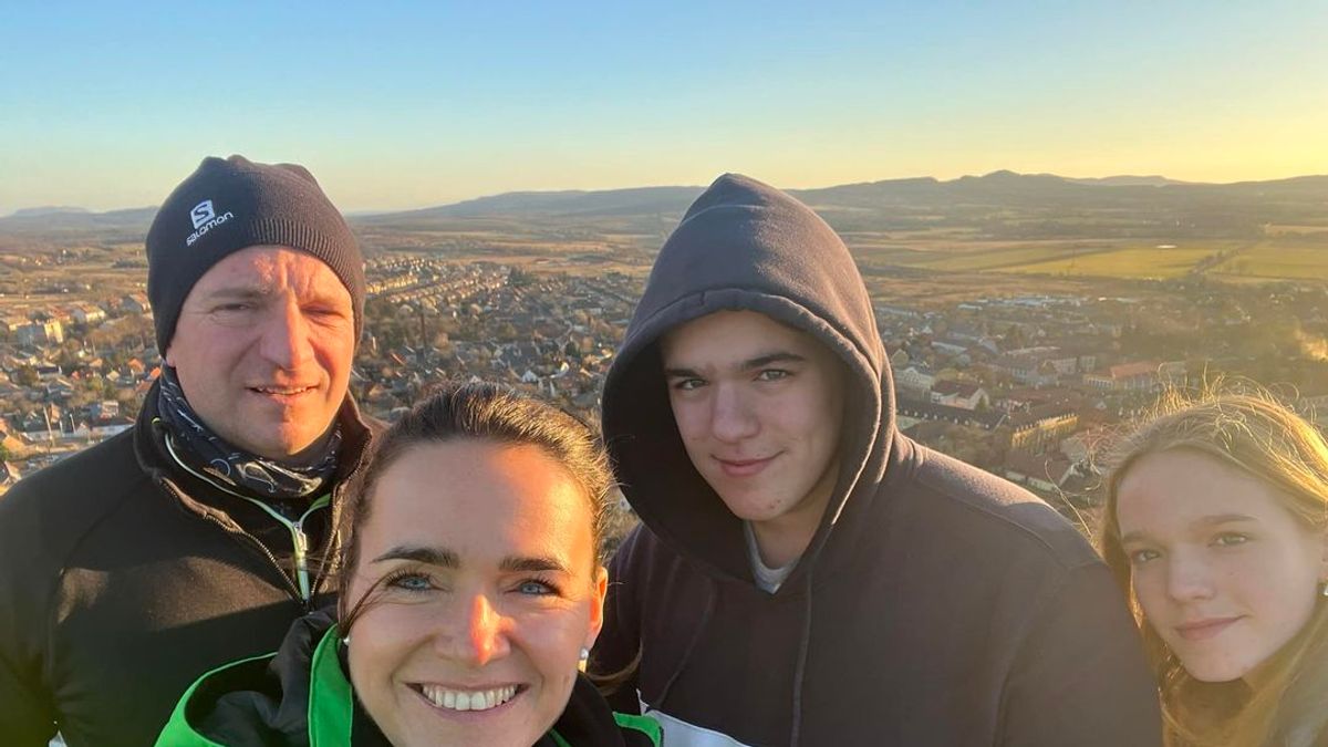 Novák Katalin köztársasági elnök a sümegi várban járt