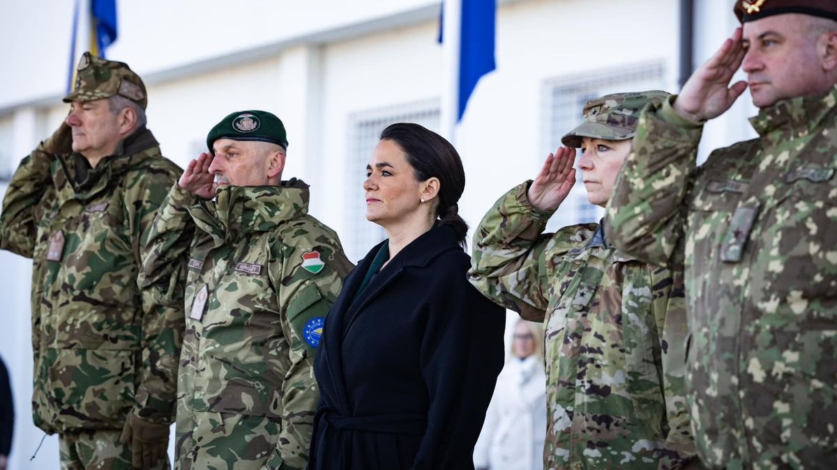 Novák Katalin: magyar katonák a békéért