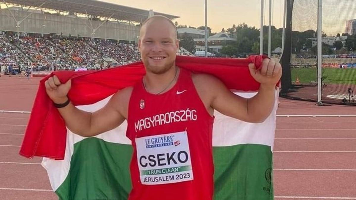 A jeruzsálemi U20-as Európa-bajnokságon harmadik helyet elért kalapácsvető, Csekő Miklós lehet az év sportolója