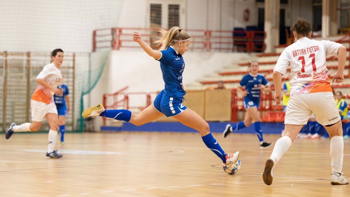 Futsal: nagy győzelmet aratott a VESC női csapata