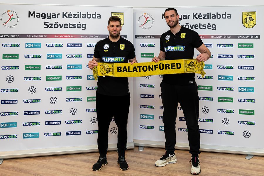 Németh Balázs (balra) és Sztevan Szretenovics egyaránt marad Füreden