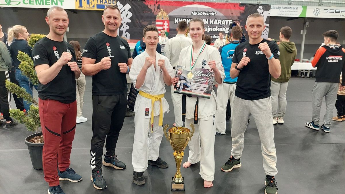 Európa-bajnokságra készül a pápai karatéka