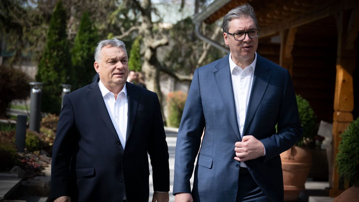 Belgrádban tárgyal Orbán Viktor