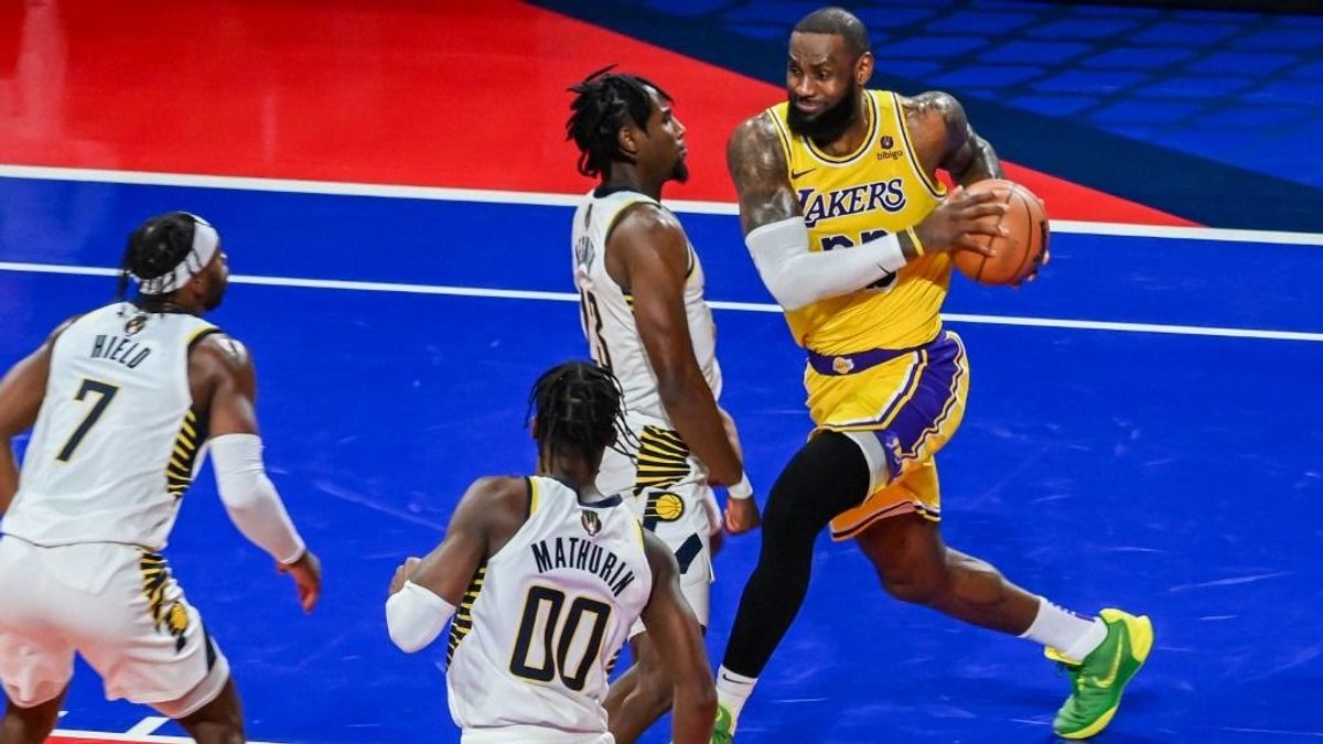 LeBron James az első kosaras, aki 40 ezer pont fölé jutott az NBA-ben (videó)