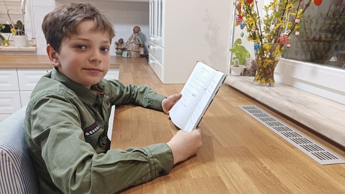 Istenes verset írt 9 évesen húsvétra a szenteste született veszprém-kádártai kisfiú