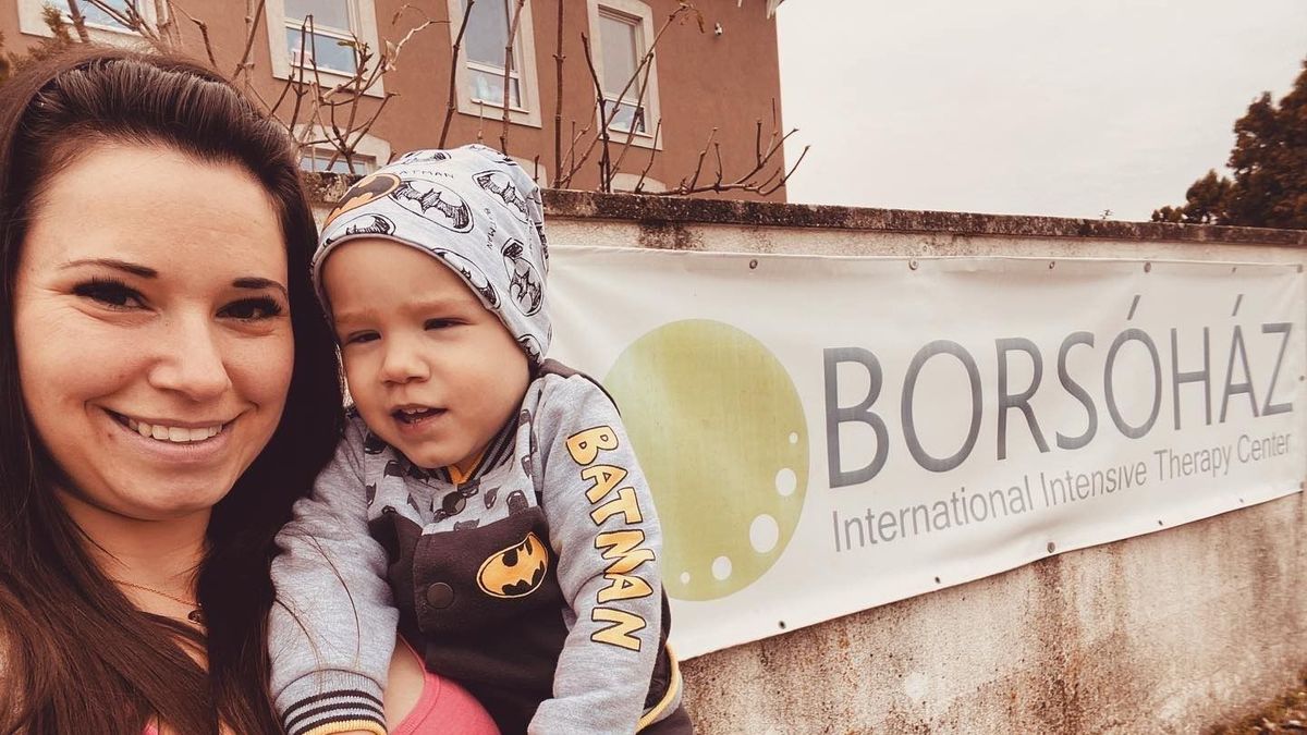 Együtt lépett sok bakonyi, hogy Örsi, a koraszülött kisfiú megtanulhasson járni