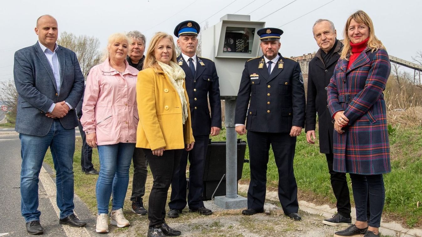Új traffipax a gyorshajtók ellen Várpalotán