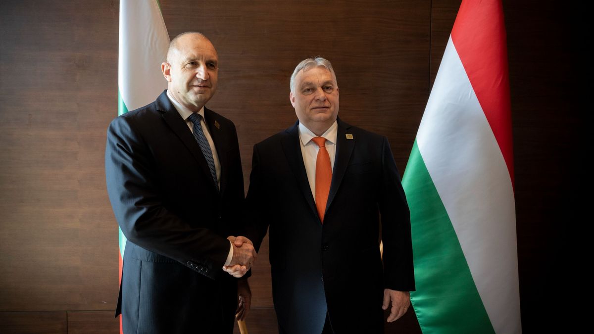 Orbán Viktor Bulgária elnökével tárgyalt