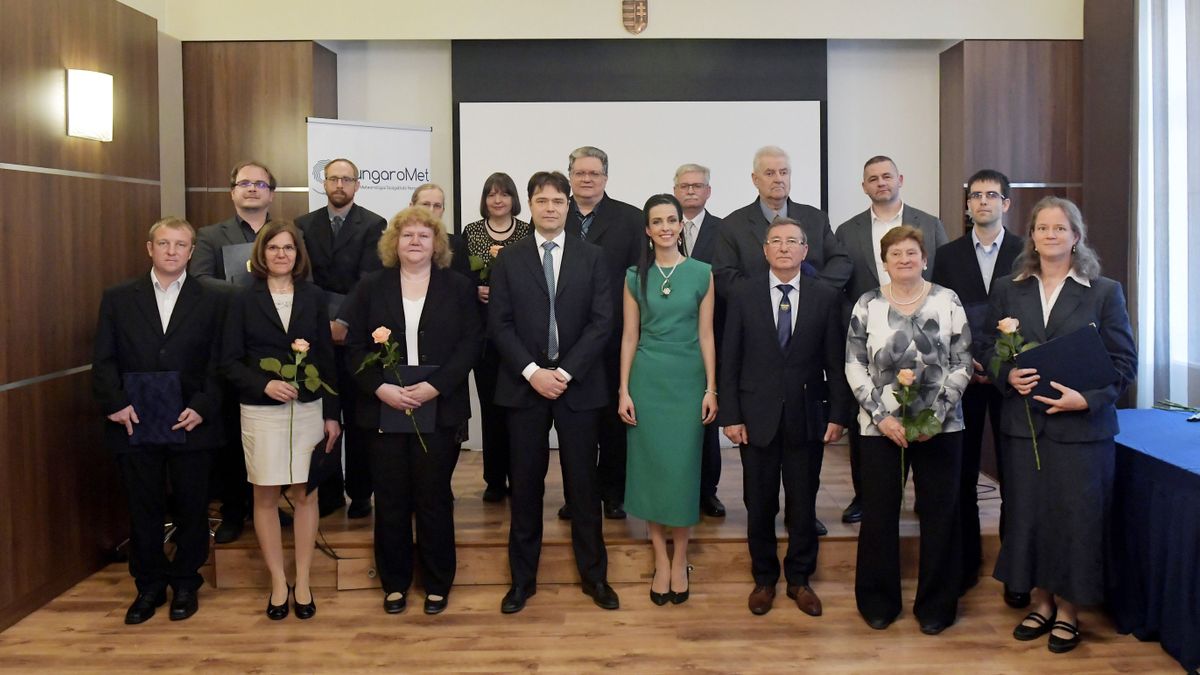 Veszprémi meteorológus is kitüntetést kapott