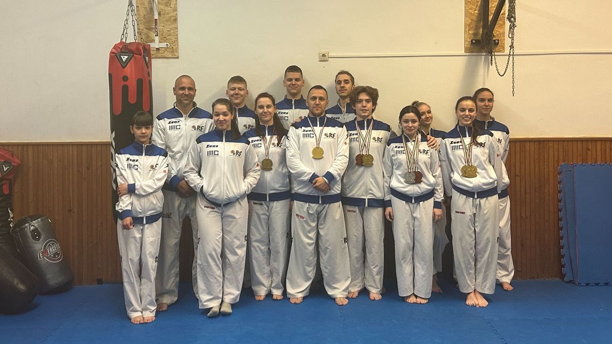 Bajnoki címeket szereztek a herendi taekwondosok