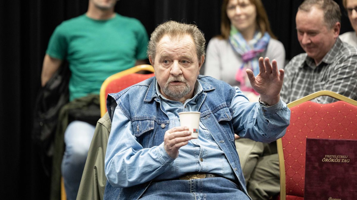 A Veszprémi Petőfi Színház új tiszteletbeli örökös tagja: Petrik Sándor (galéria)