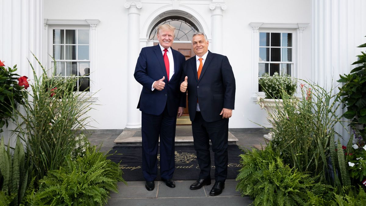 Orbán Viktor a korábbi amerikai elnökkel, Donald Trumppal találkozik