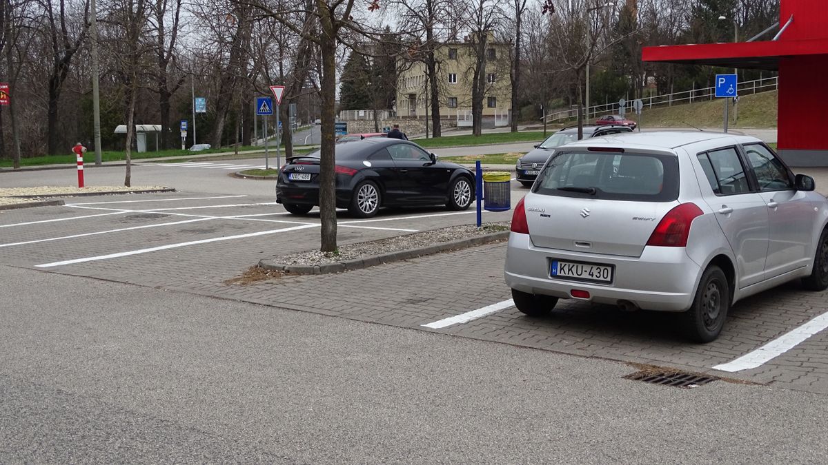 Elkészült az új felfestés és a zebra a megyeszékhelyen