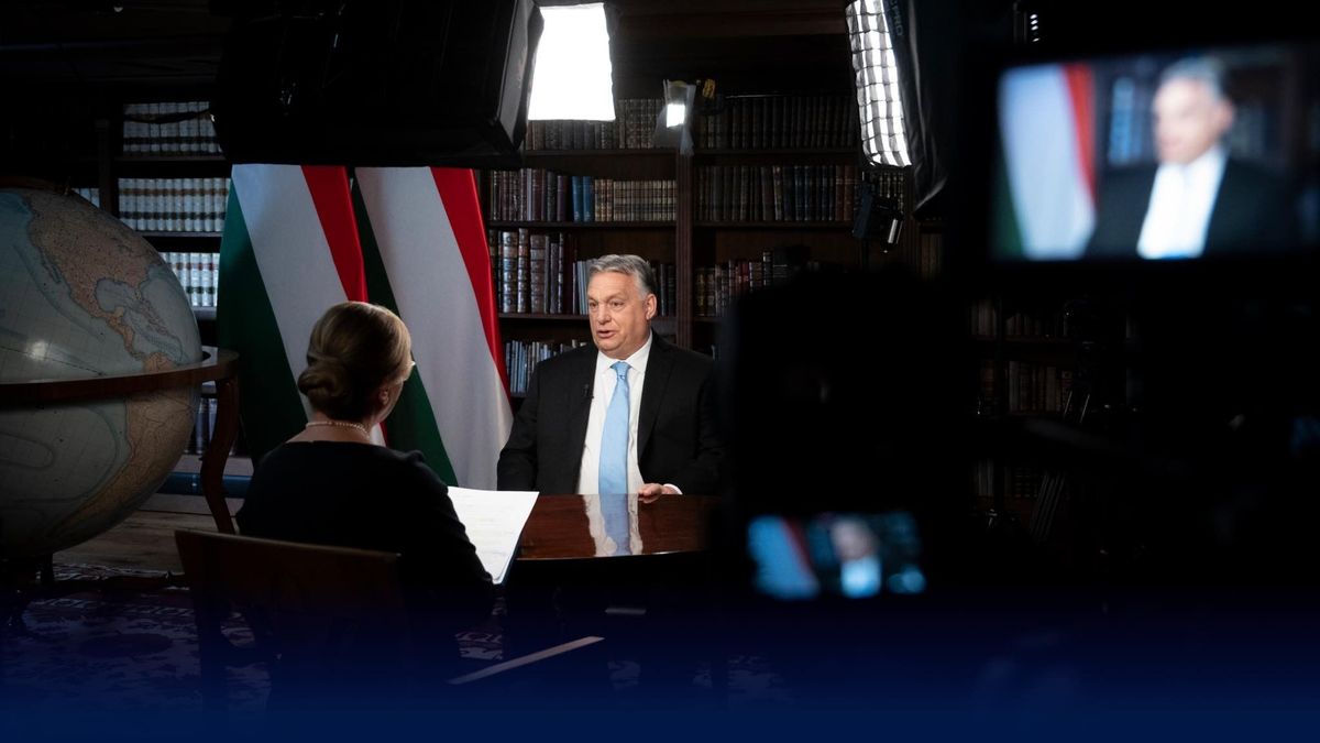 Magyarország miniszterelnöke exkluzív interjút ad a közmédiának