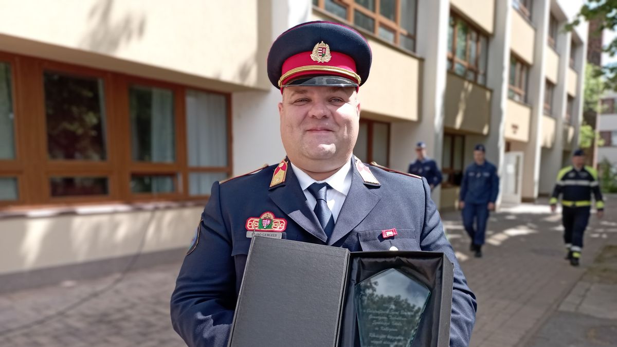 Kiváló munkát végzett a veszprémi tűzoltó