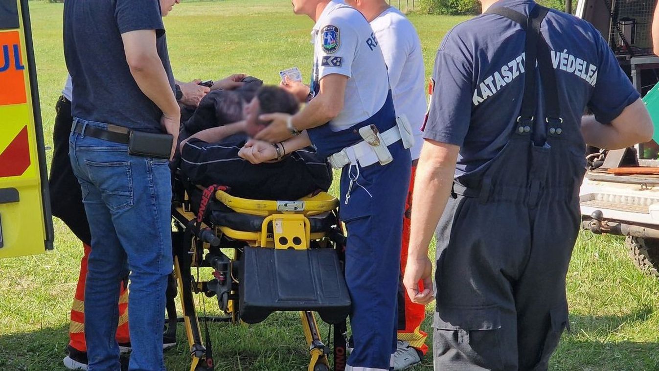 Egy siklóernyőst is baleset ért szombaton, súlyos sérülésekkel vitték kórházba