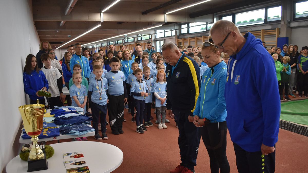 A város ikonikus atlétaedzőjére emlékeztek Pápán