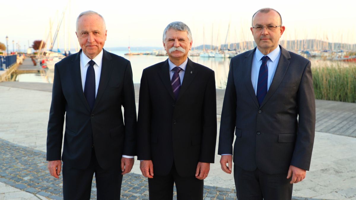 Kövér László házelnök Balatonfüredre látogatott
