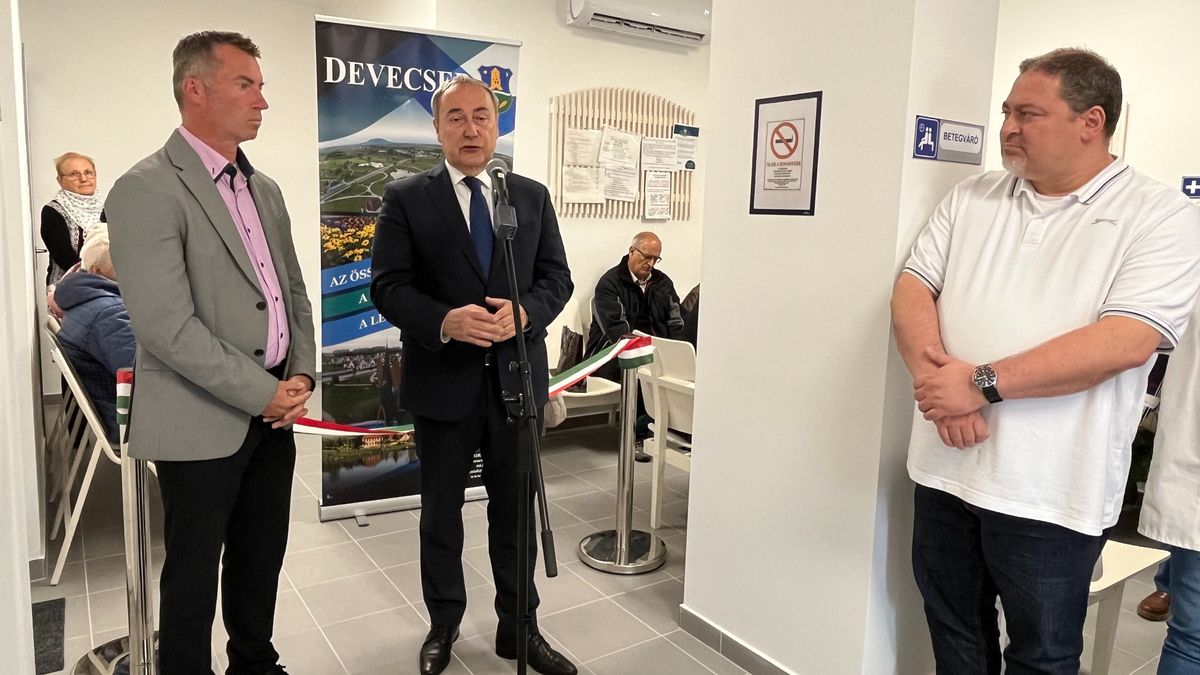 Orvosi rendelőket alakítottak ki a Berta parkban