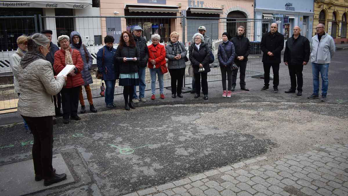 A holokauszt áldozataira emlékeztek Pápán