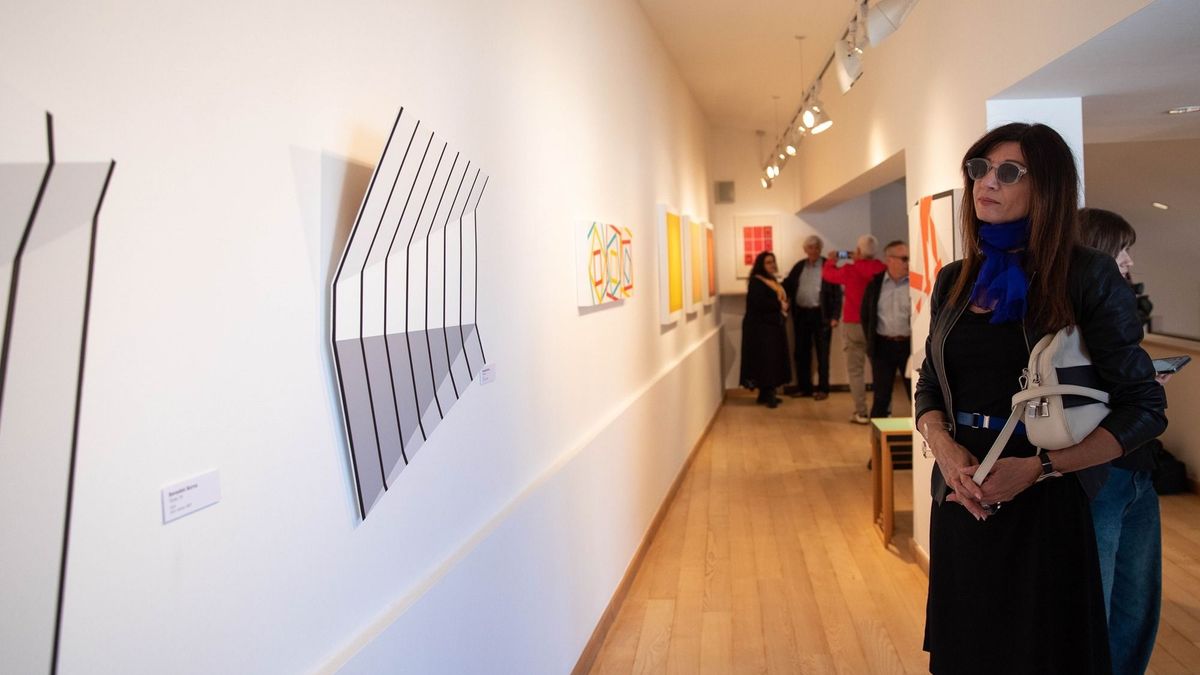 Hommage à Albers címmel nyílt kiállítás a Veszprémi Művészetek Házában (képgaléria)