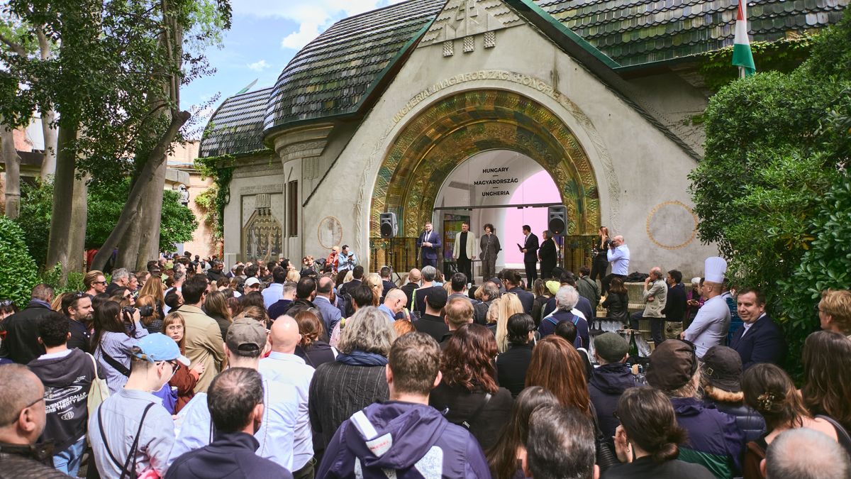 Megnyílt a magyar pavilon a Velencei Biennálén
