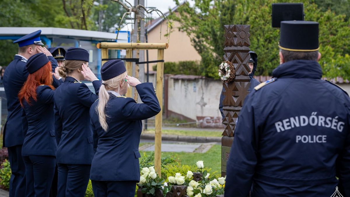 Tragikus balesetben, 21 évesen hunyt el egy magyar rendőr, parkot neveztek el róla