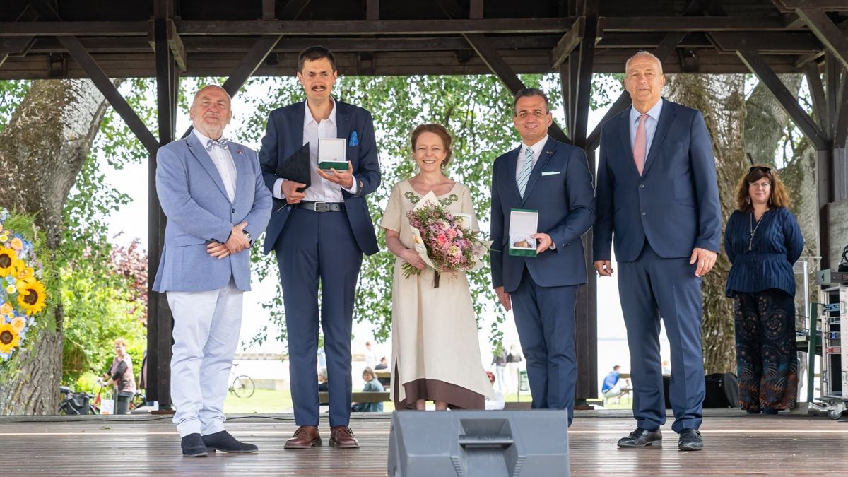 Balaton-díj: vármegyénkből Simon Attila és Vollein Ferenc vehette át az elismerést