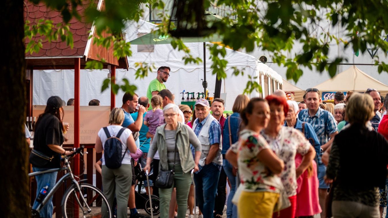 Tócsi, somlói bor, vidámság Ajkán (képgaléria)