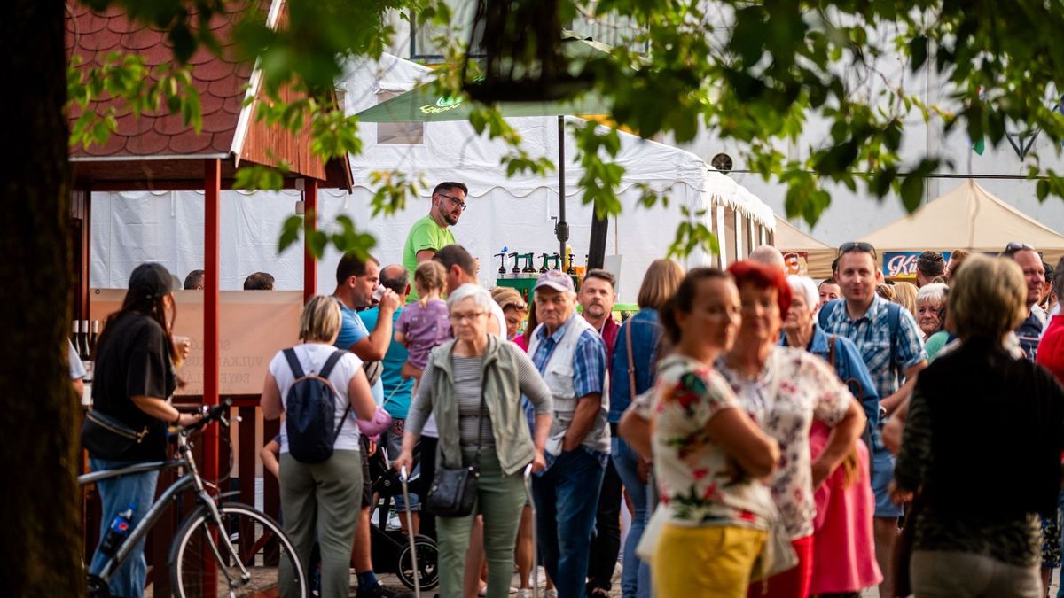 Tócsi, somlói bor, vidámság Ajkán (képgaléria)