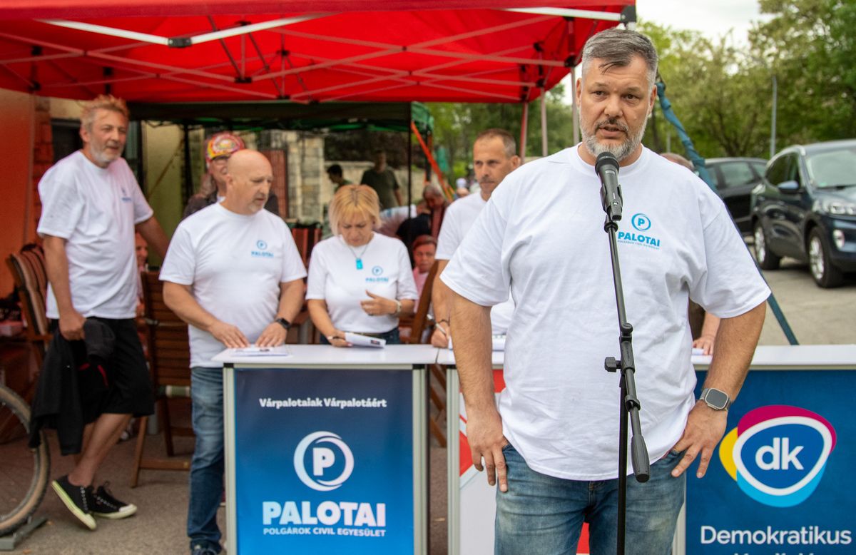 Baráth Ferenc a Palotai Polgárok Civil Egyesület, a DK, az MSZP és a Párbeszéd közös polgármesterjelöltje 