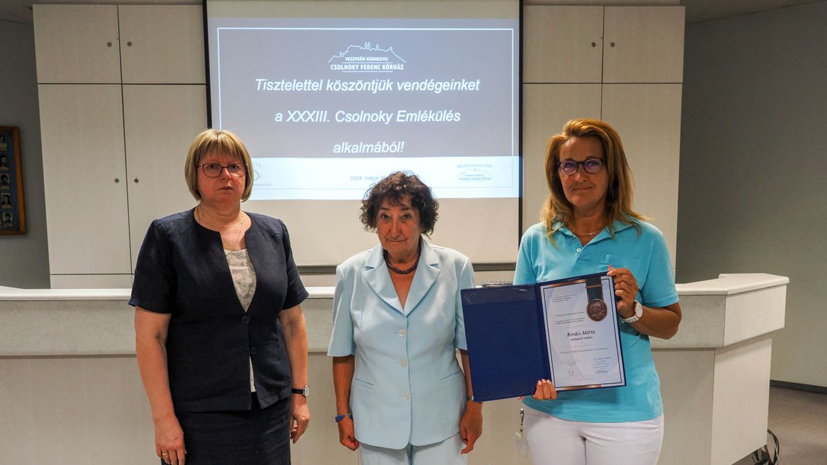 Csolnoky Ferenc-emlékérem – rangos elismerés a kiváló munkáért, az emberségért